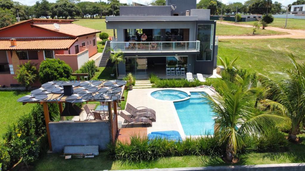 فيلا Minha Casa Na Represa Riviera Santa Cristina II Itaí المظهر الخارجي الصورة